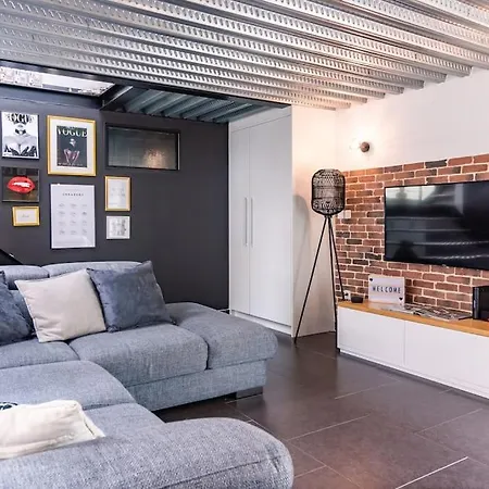 Lägenhet Le Loft Indus - Parking - Borne Arcade - Bbq - Salle De Jeux - Wifi *