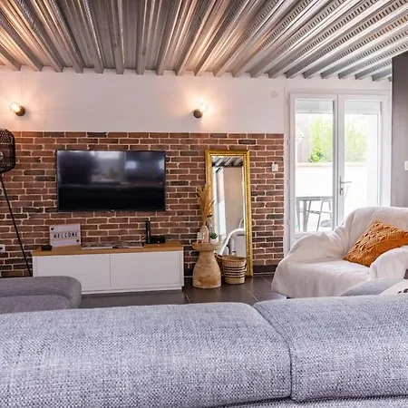 Le Loft Indus - Parking - Borne Arcade - Bbq - Salle De Jeux - Wifi * Sainte-Savine