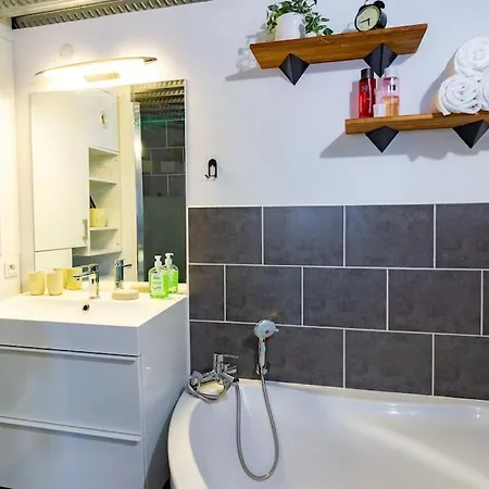 Lägenhet Le Loft Indus - Parking - Borne Arcade - Bbq - Salle De Jeux - Wifi *